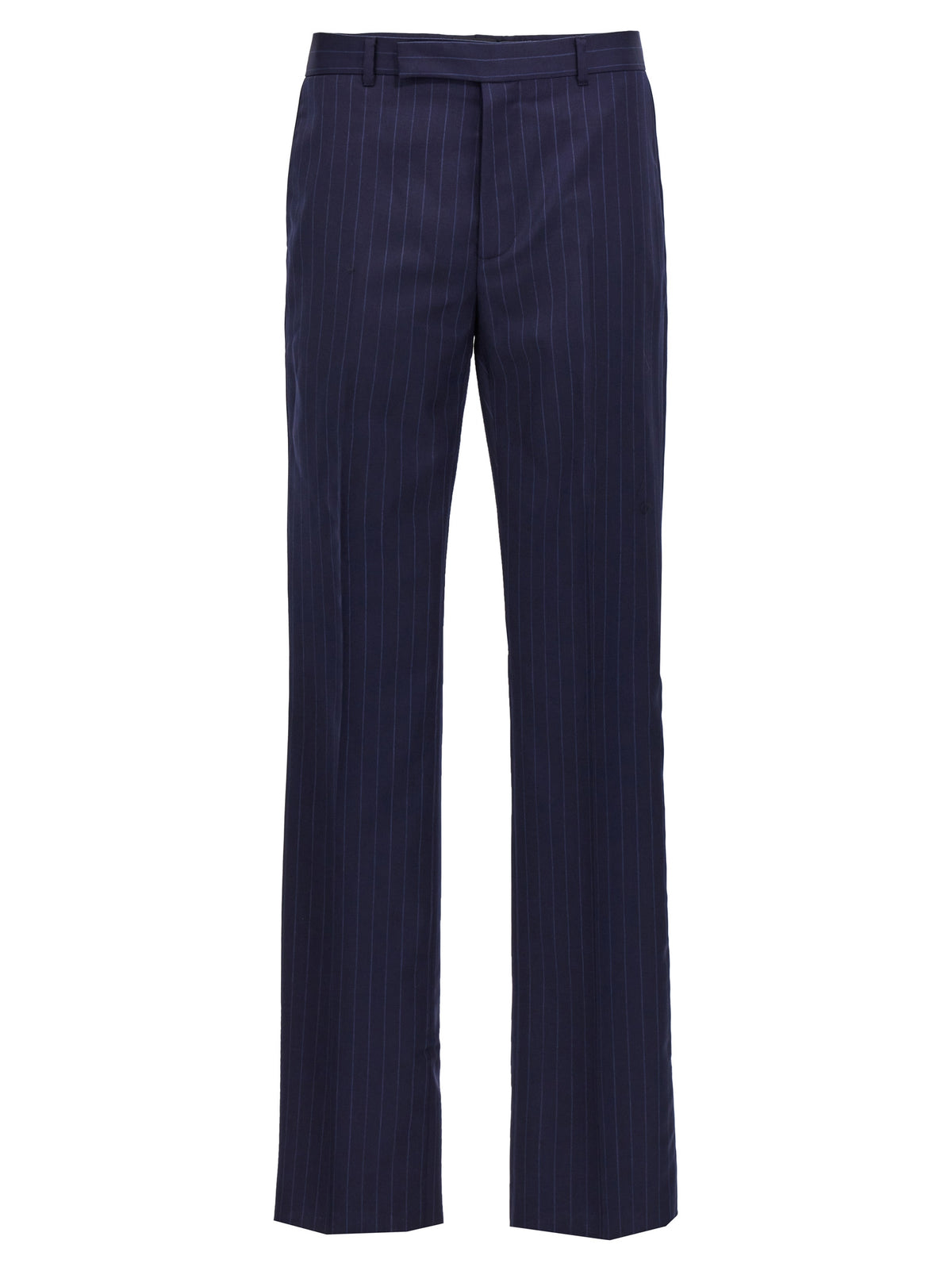 Givenchy Blue Wool Dress Pants - Timeless Elegance