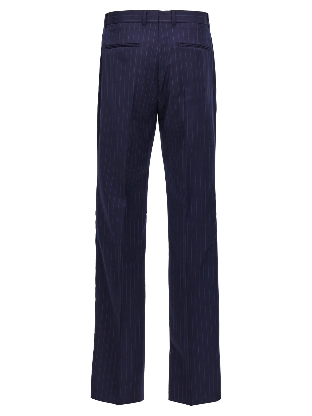 Givenchy Blue Wool Dress Pants - Timeless Elegance