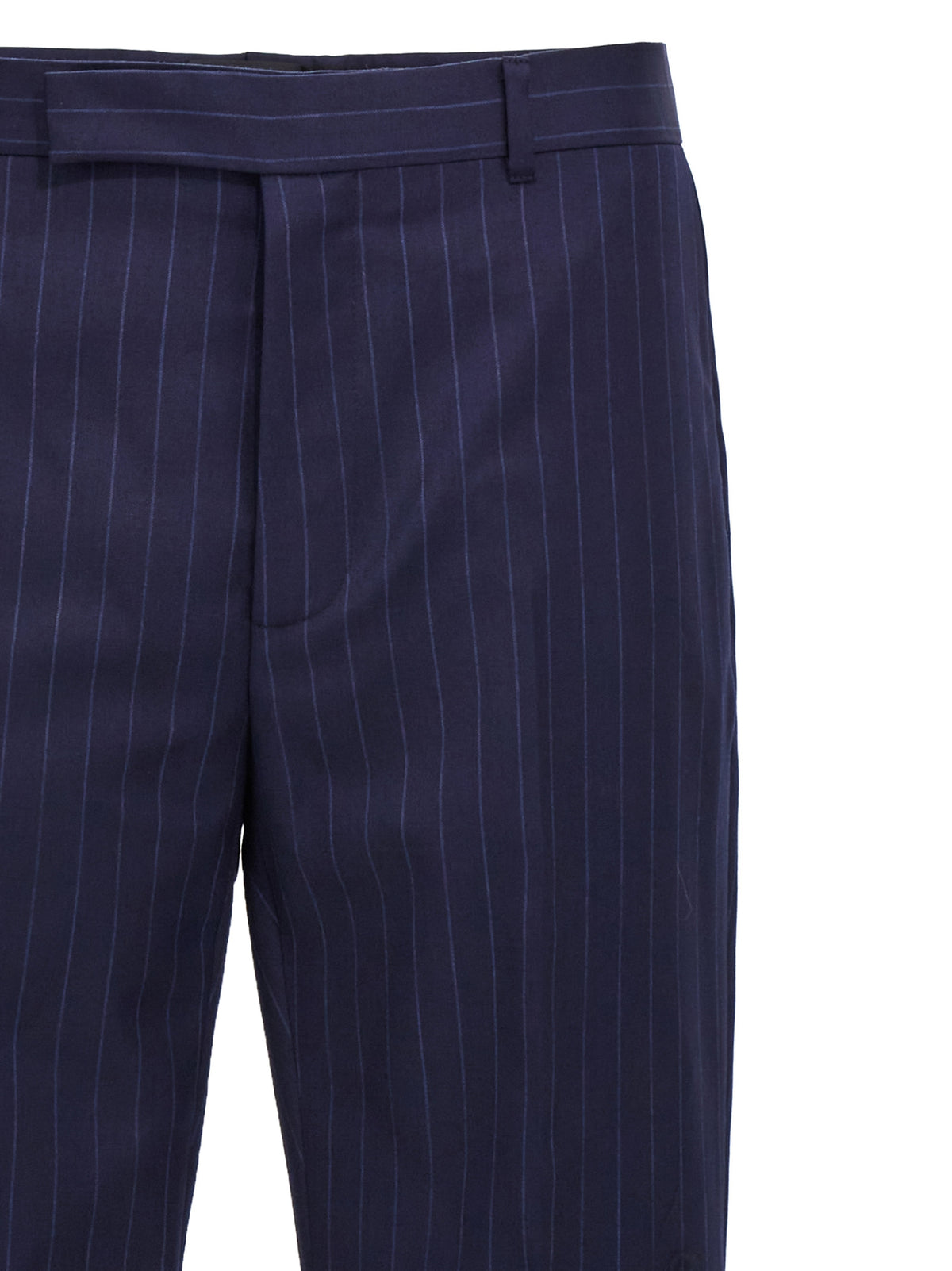 Givenchy Blue Wool Dress Pants - Timeless Elegance