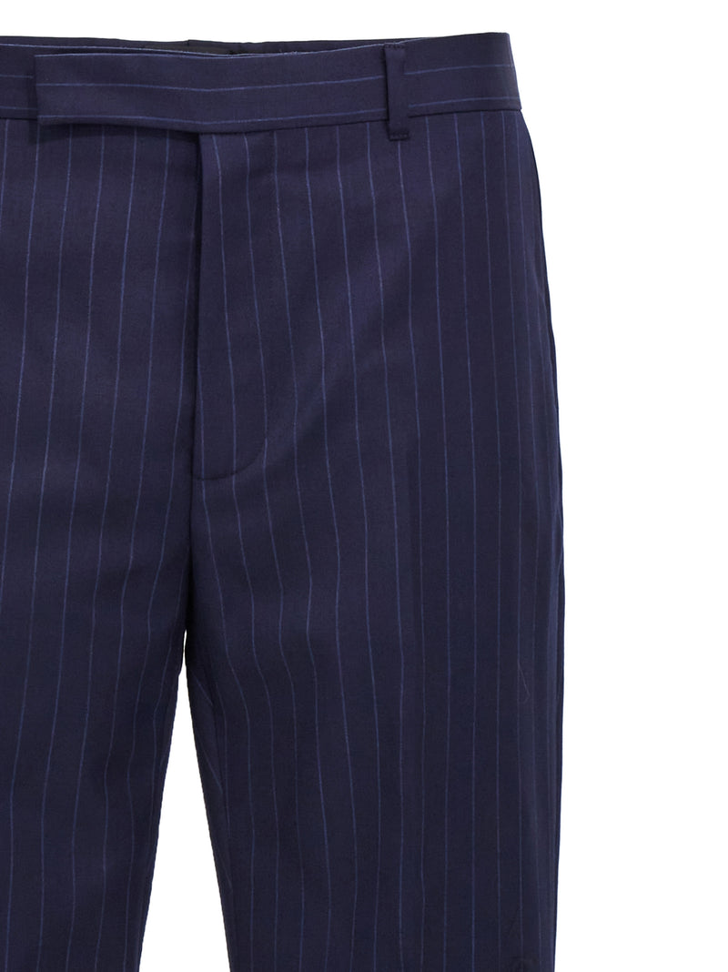 Givenchy Blue Wool Dress Pants - Timeless Elegance