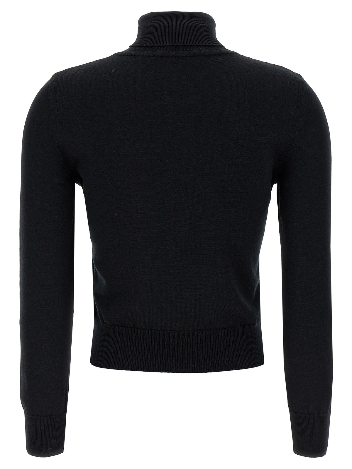 ANTONINO VALENTI Black Merino Wool Cardigan - Enriette