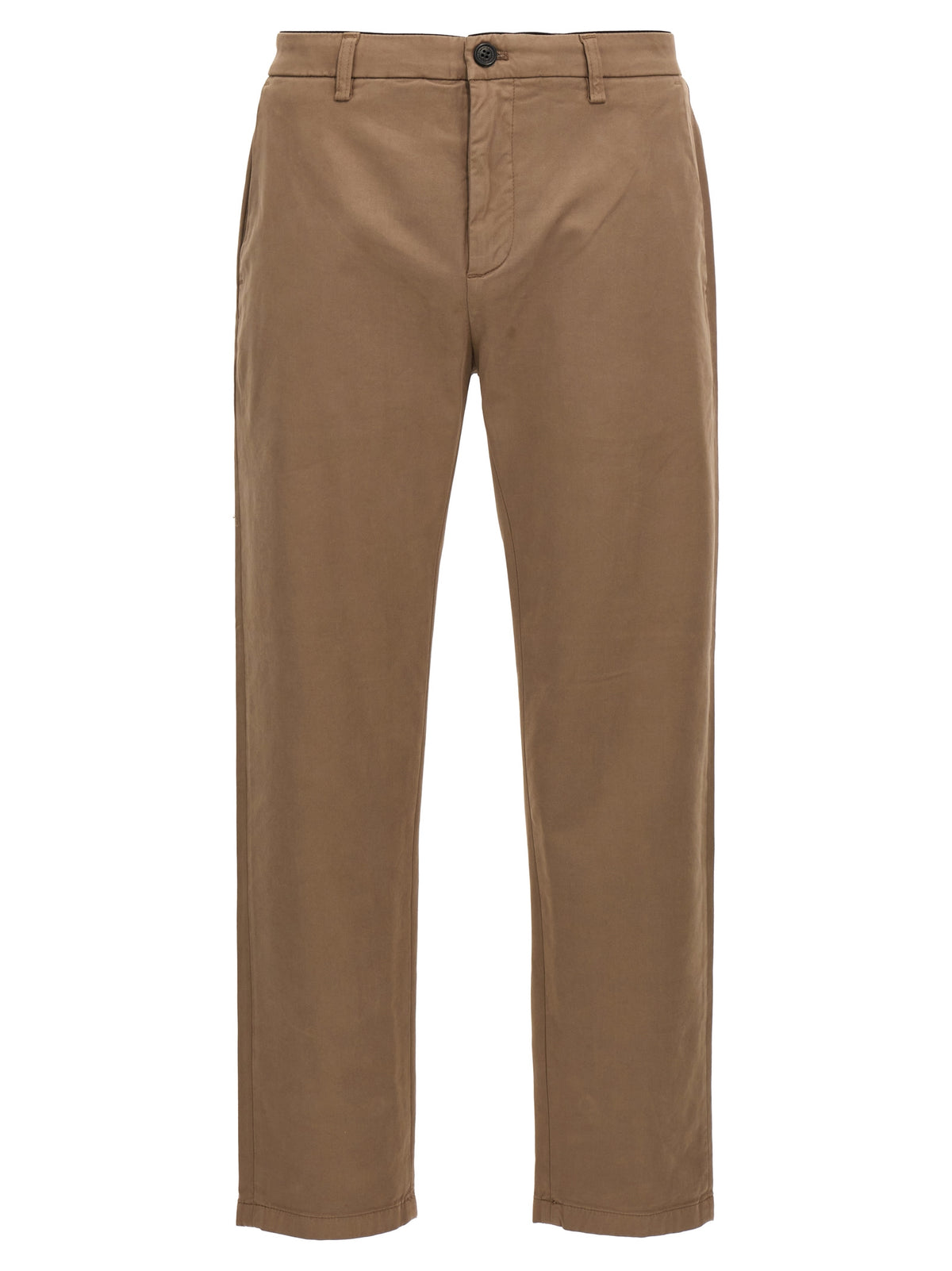 Department 5 Prince Brown Cotton Casual Pants for Men