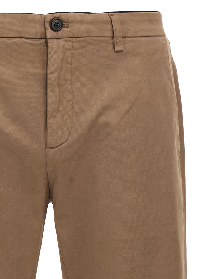 Department 5 Prince Brown Cotton Casual Pants for Men
