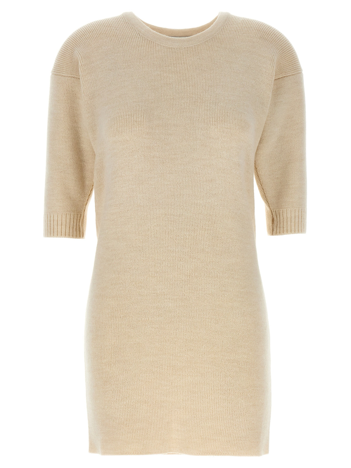 Lemaire White Acetate Short Dress - Sophisticated Style