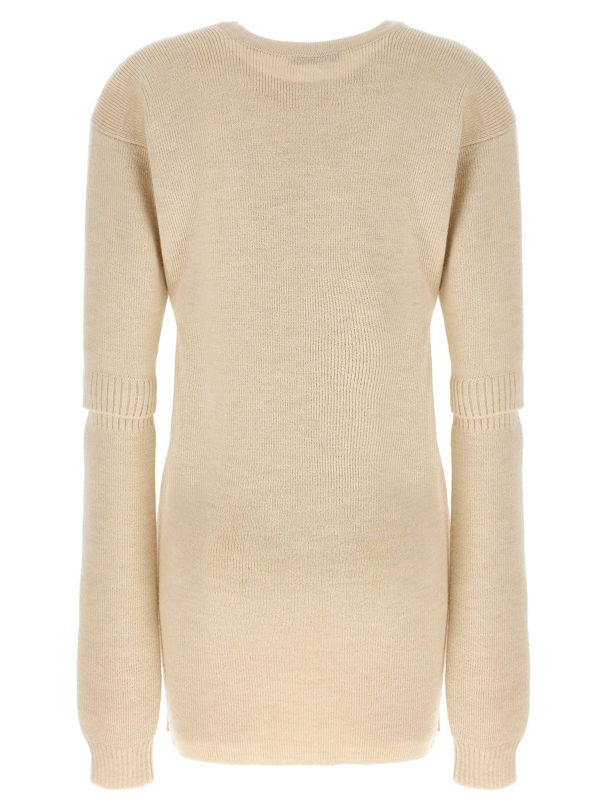 Lemaire White Acetate Short Dress - Sophisticated Style