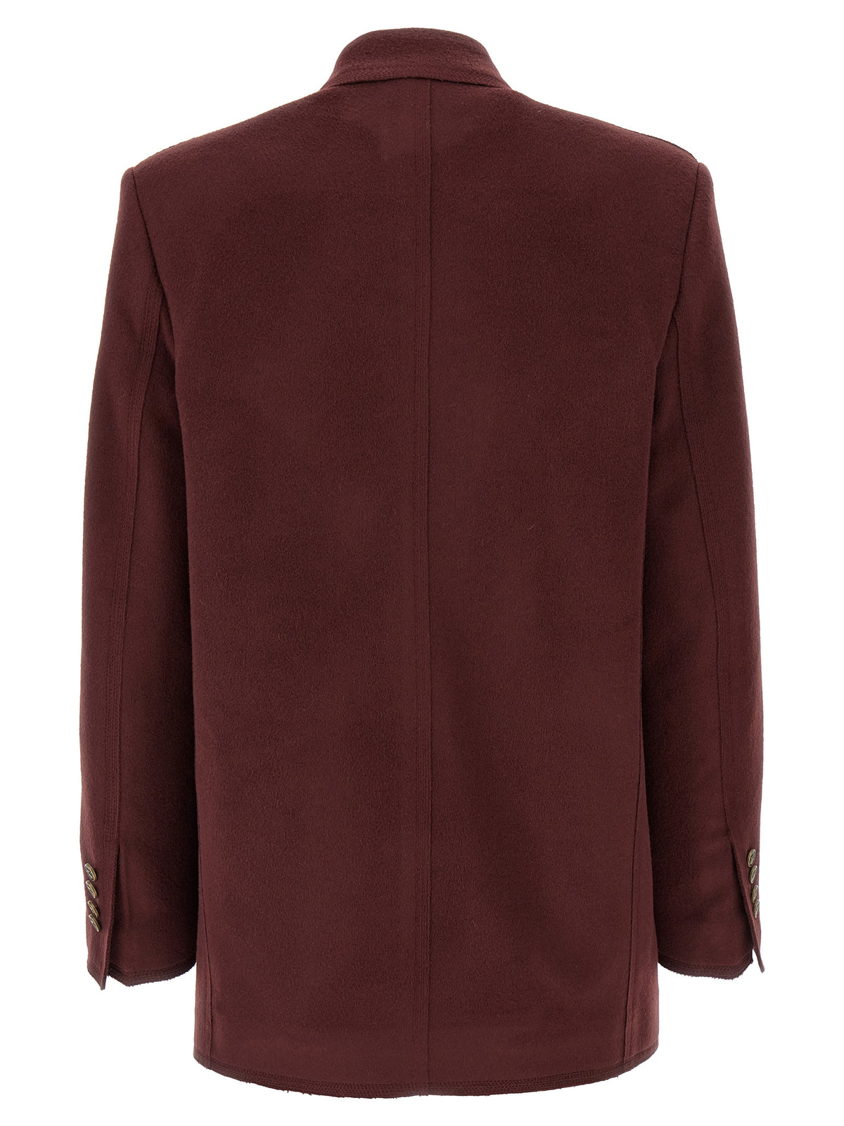 Etro Bordeaux Wool Blazer - Luxurious Double-Breasted Style