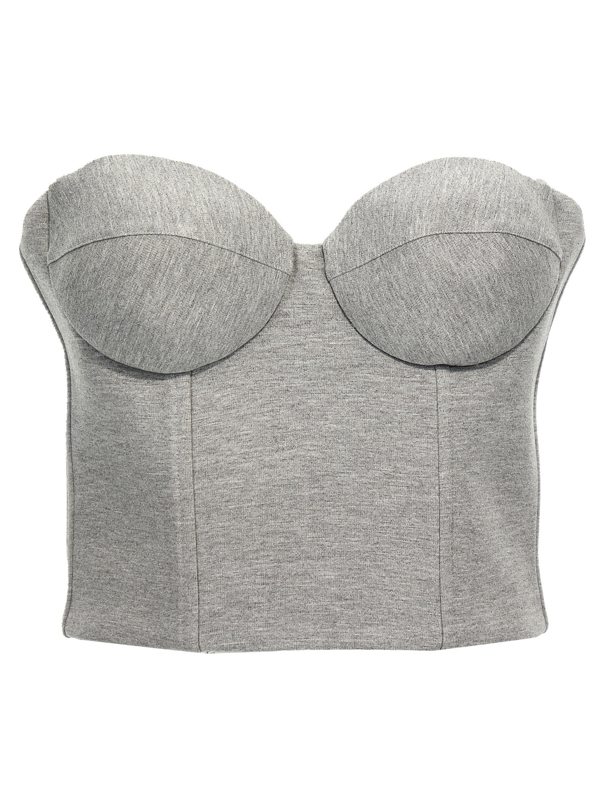 Giuseppe Di Morabito Gray Viscose Sleeveless T-Shirt