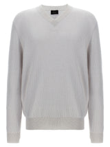Brioni White Cashmere Cardigan - Luxurious Comfort and Style