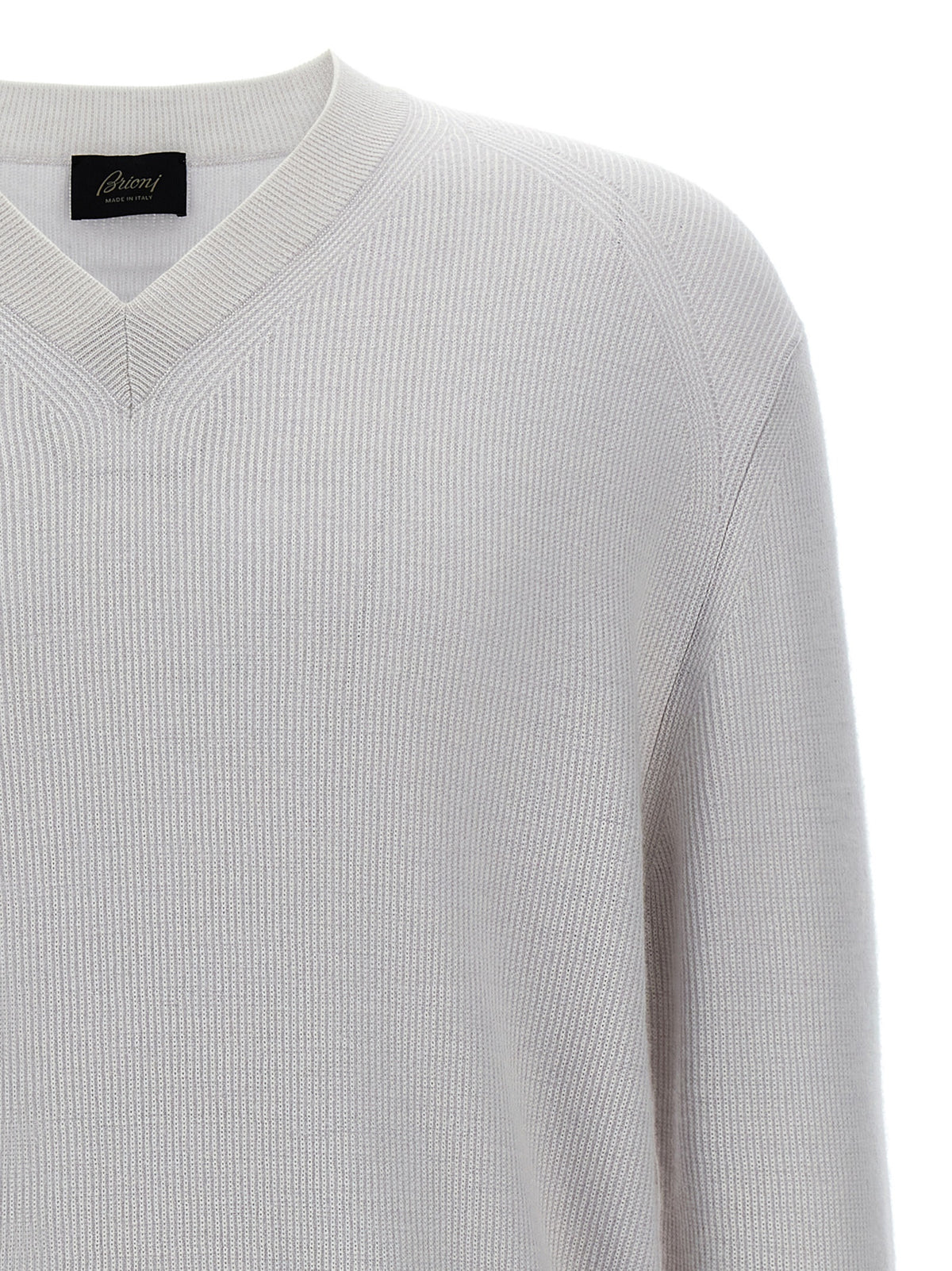 Brioni White Cashmere Cardigan - Luxurious Comfort and Style