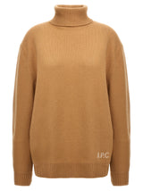 A.P.C. Walter Beige Virgin Wool Cardigan for Women