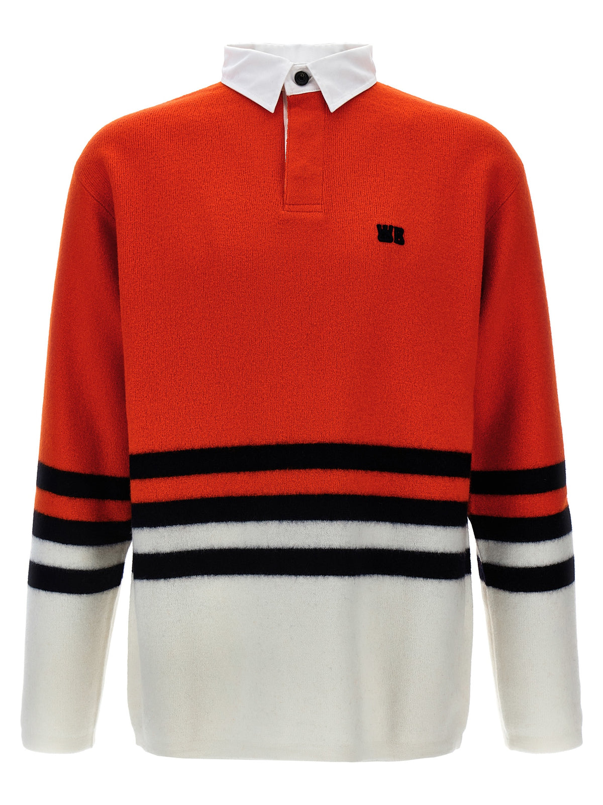 WALES BONNER Multicolor Wool Polo Shirt - Cypher Collection