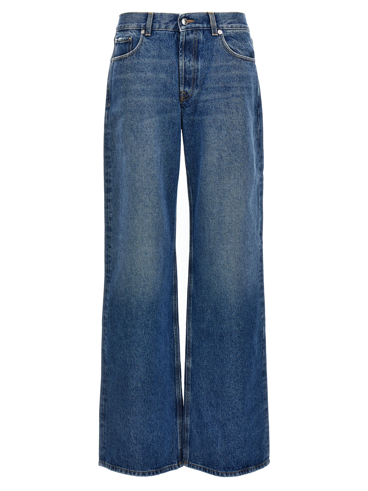 Armarium Luke Blue Cotton Denim Jeans for Women