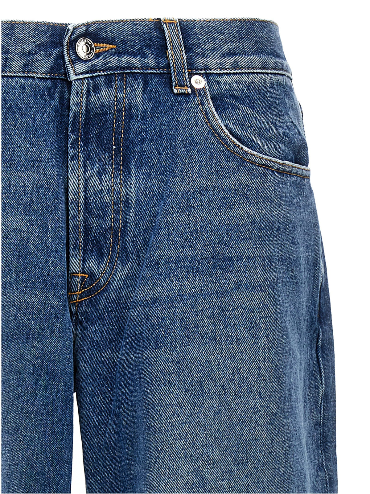 Armarium Luke Blue Cotton Denim Jeans for Women