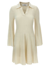 ANTONINO VALENTI Hester White Cashmere Mini Skirt