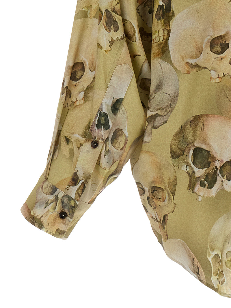 Chemisier bicolore en viscose Magliano