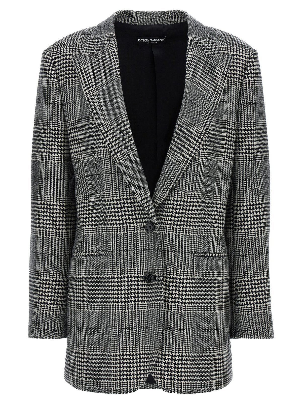 Dolce & Gabbana Bicolor Wool Blazer - Timeless Elegance