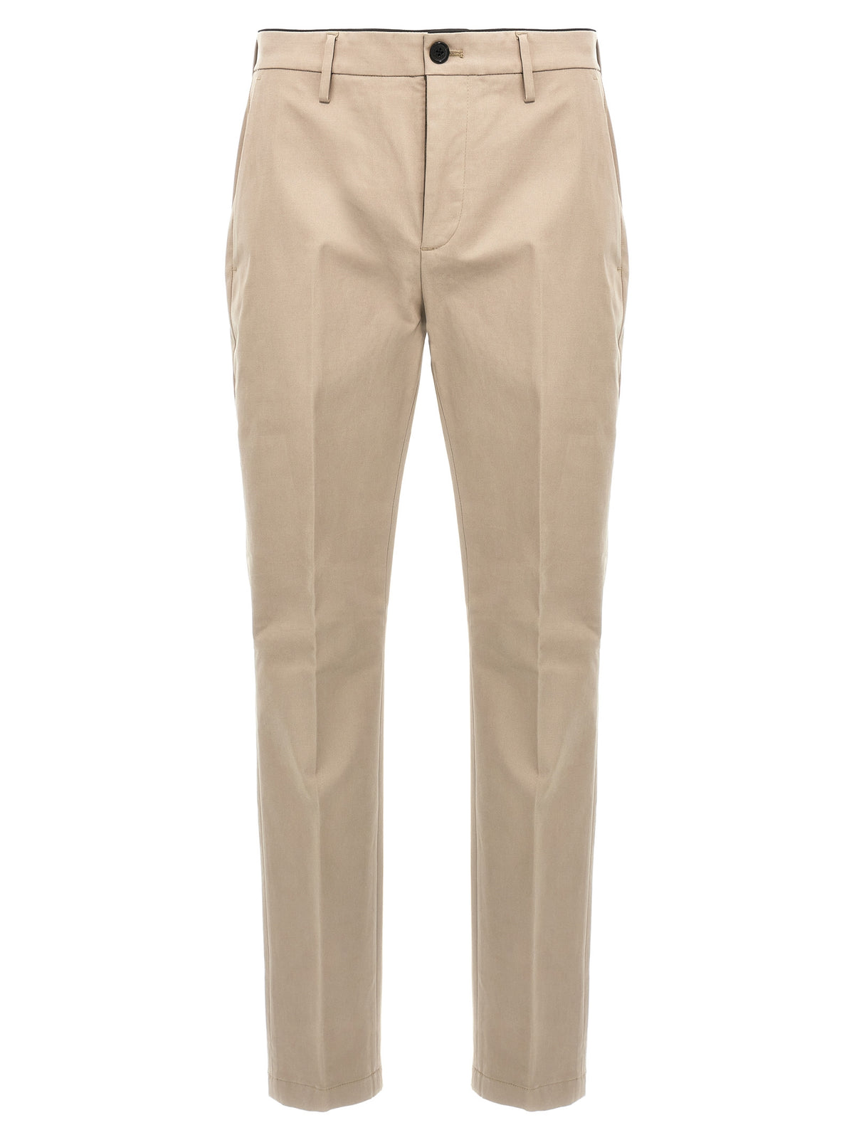 Department 5 Idol Beige Cotton Casual Pants for Men