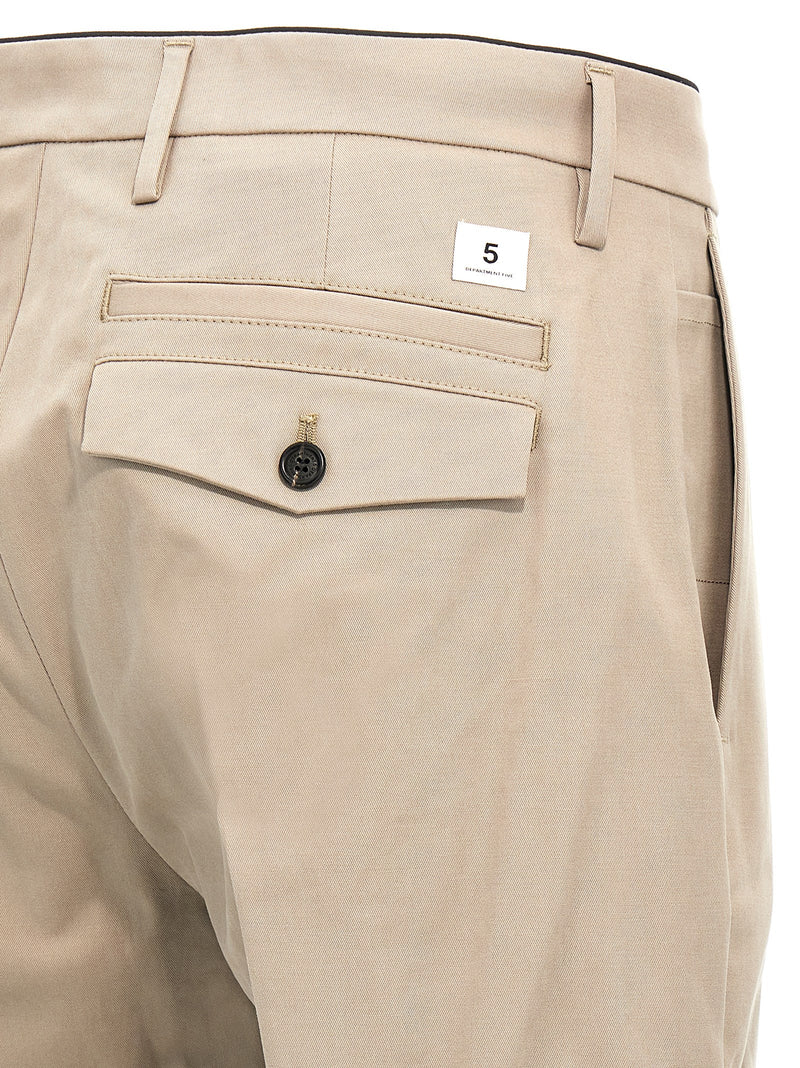 Department 5 Idol Beige Cotton Casual Pants