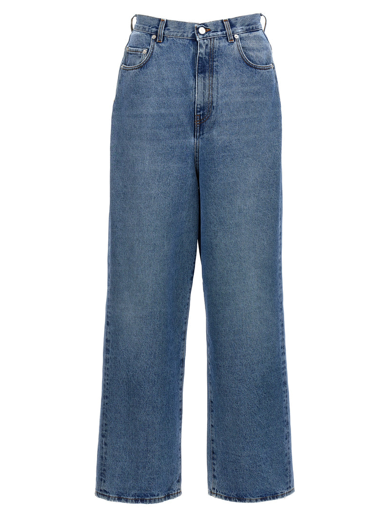 SÉFR Blue Cotton Jeans Denim - Disco Cut Style