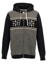 Junya Watanabe Bicolor Cotton Sweatshirt - Stylish Urban Layer