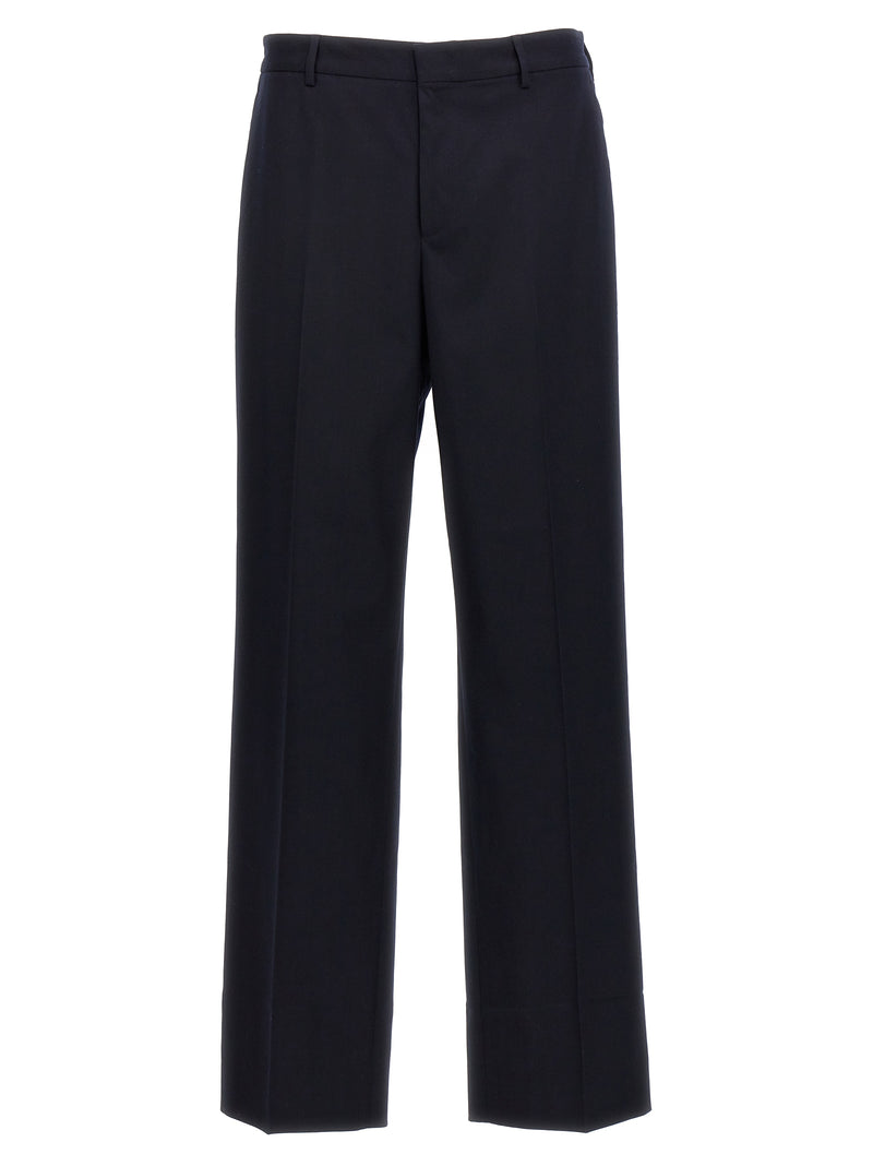 CELLAR DOOR Blue Polyethylene Casual Pants for Men