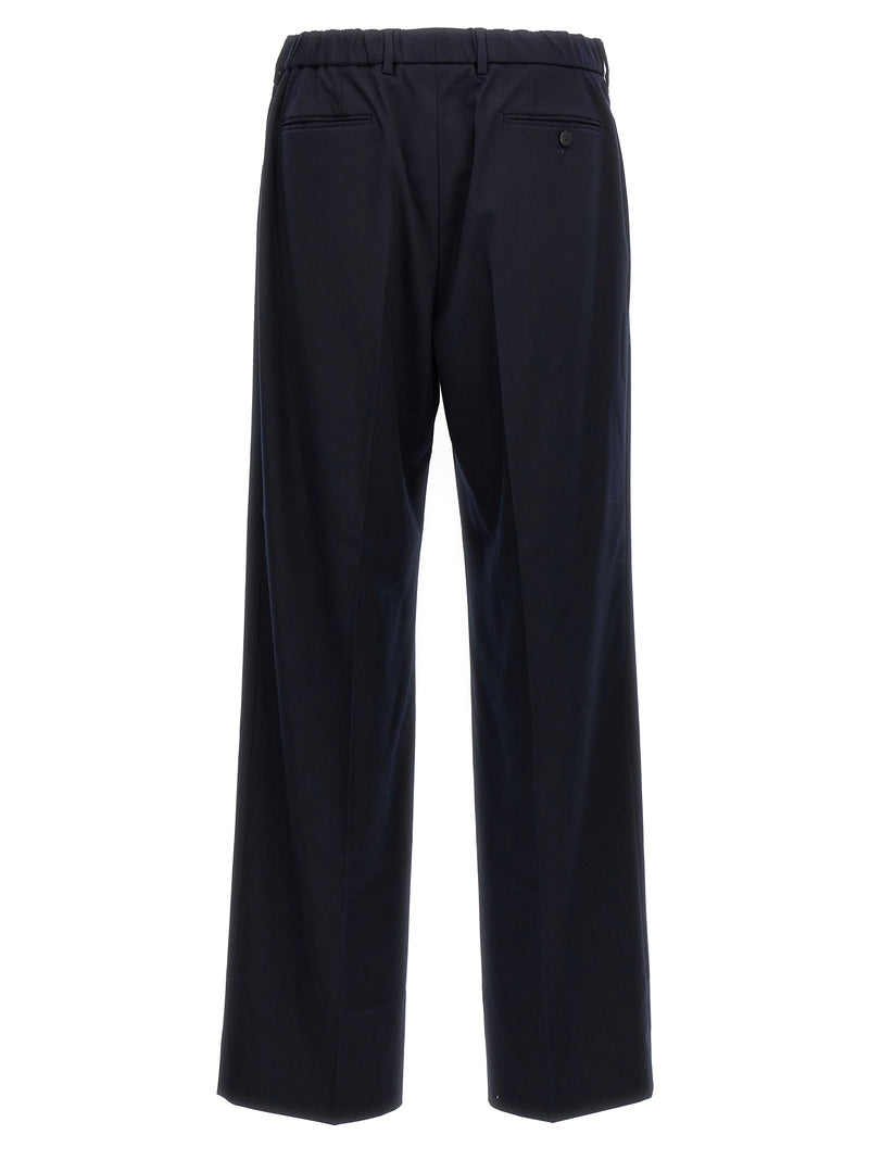 CELLAR DOOR Blue Polyethylene Casual Pants for Men