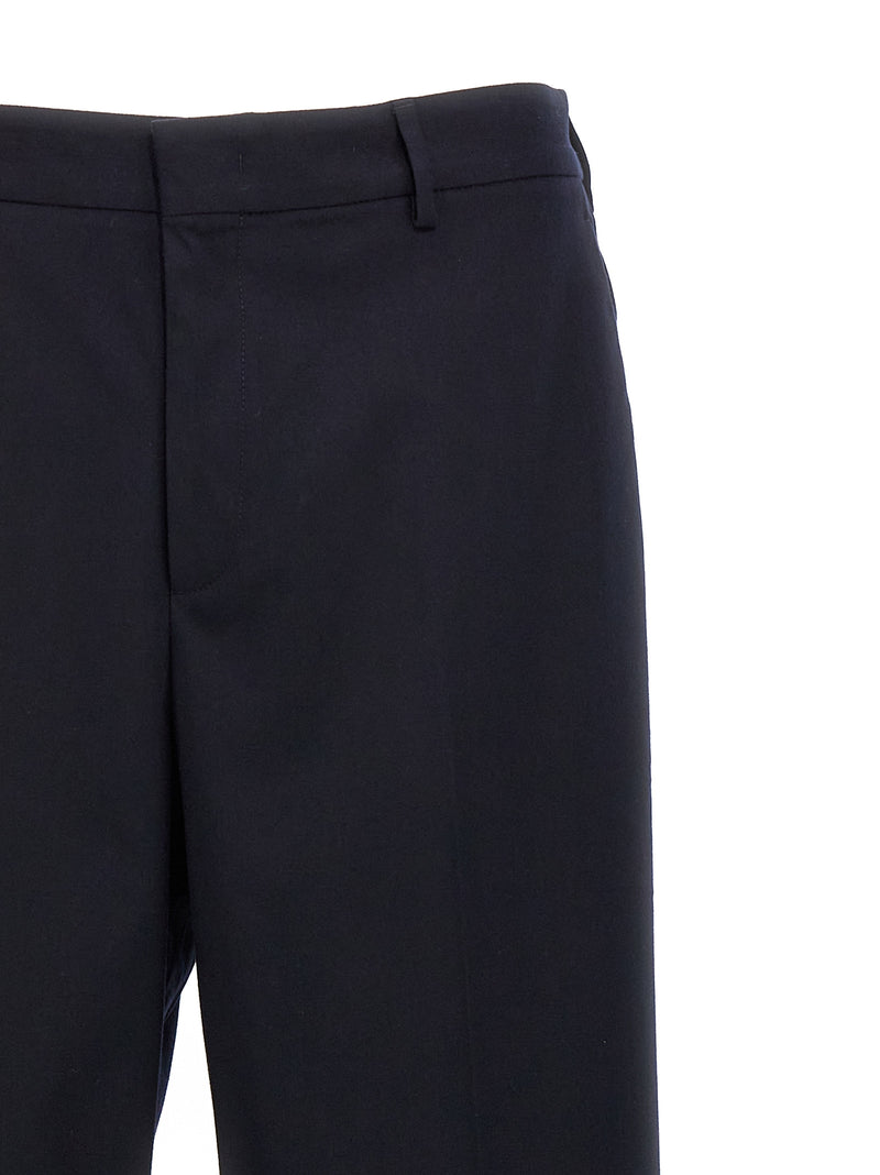 CELLAR DOOR Blue Polyethylene Casual Pants for Men