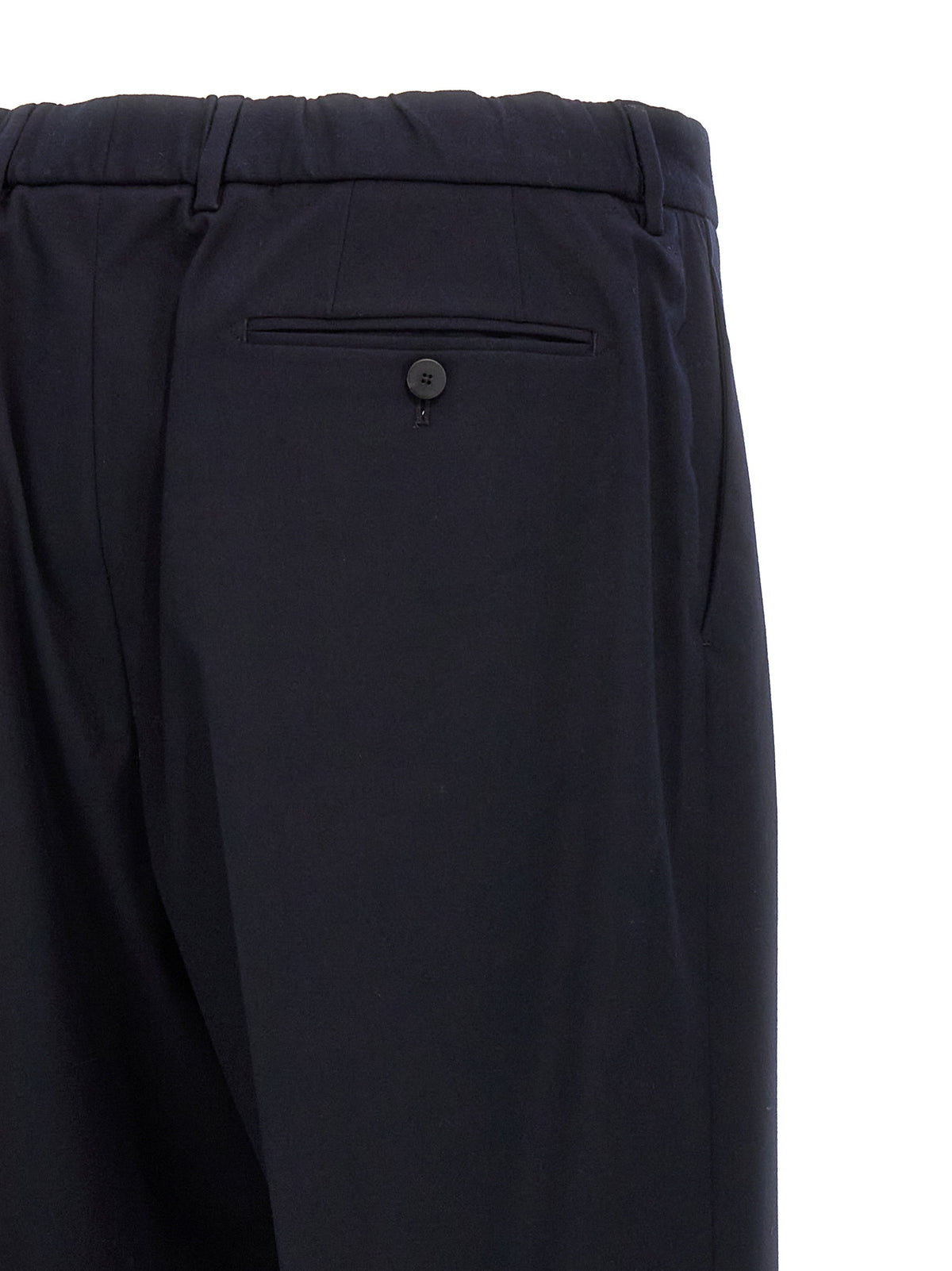 CELLAR DOOR Blue Polyethylene Casual Pants for Men