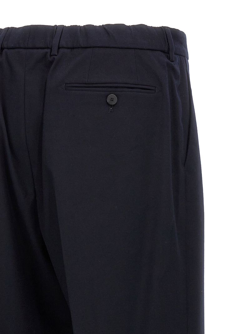 CELLAR DOOR Blue Polyethylene Casual Pants for Men