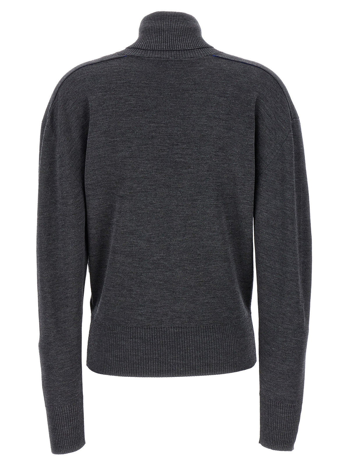 Burberry Gray Wool Cardigan for Women