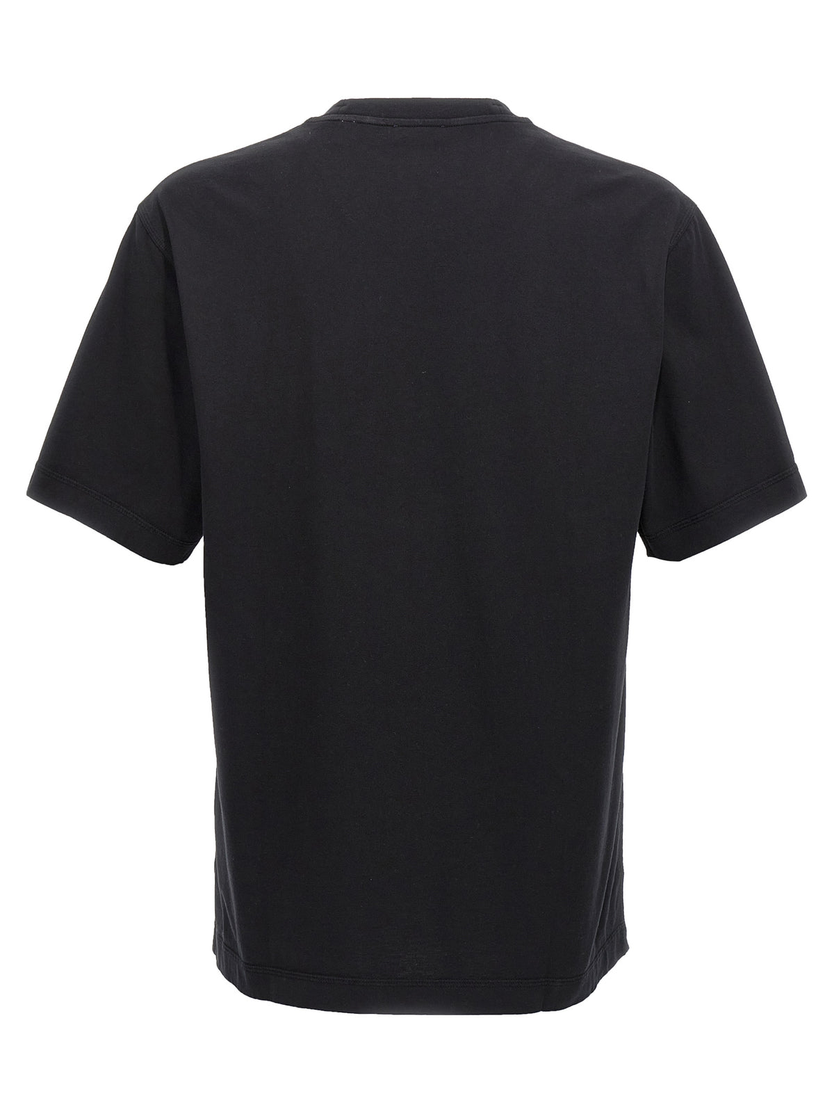 T-shirt en coton noir Burberry pour homme