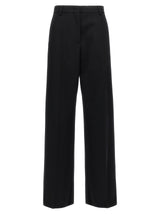 Valentino Garavani Black Virgin Wool Dress Pants
