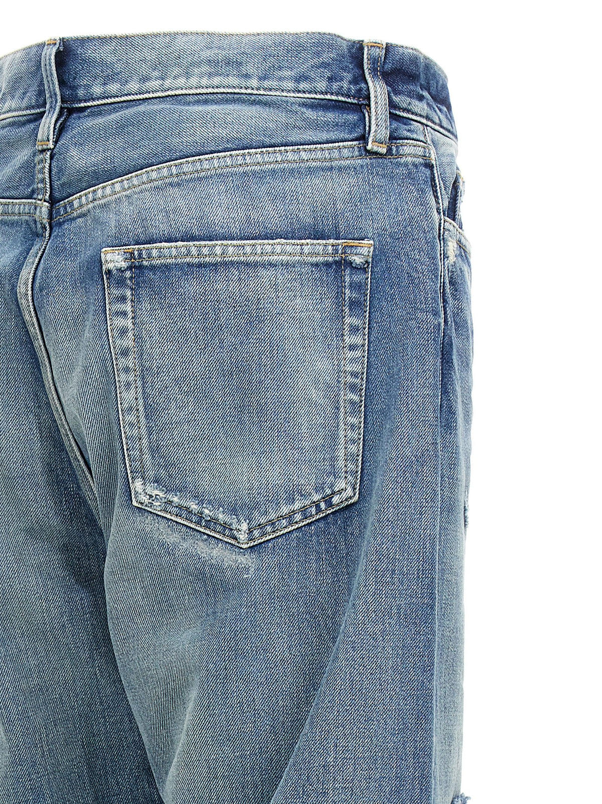 Fear Of God Blue Cotton Straight-Leg Jeans