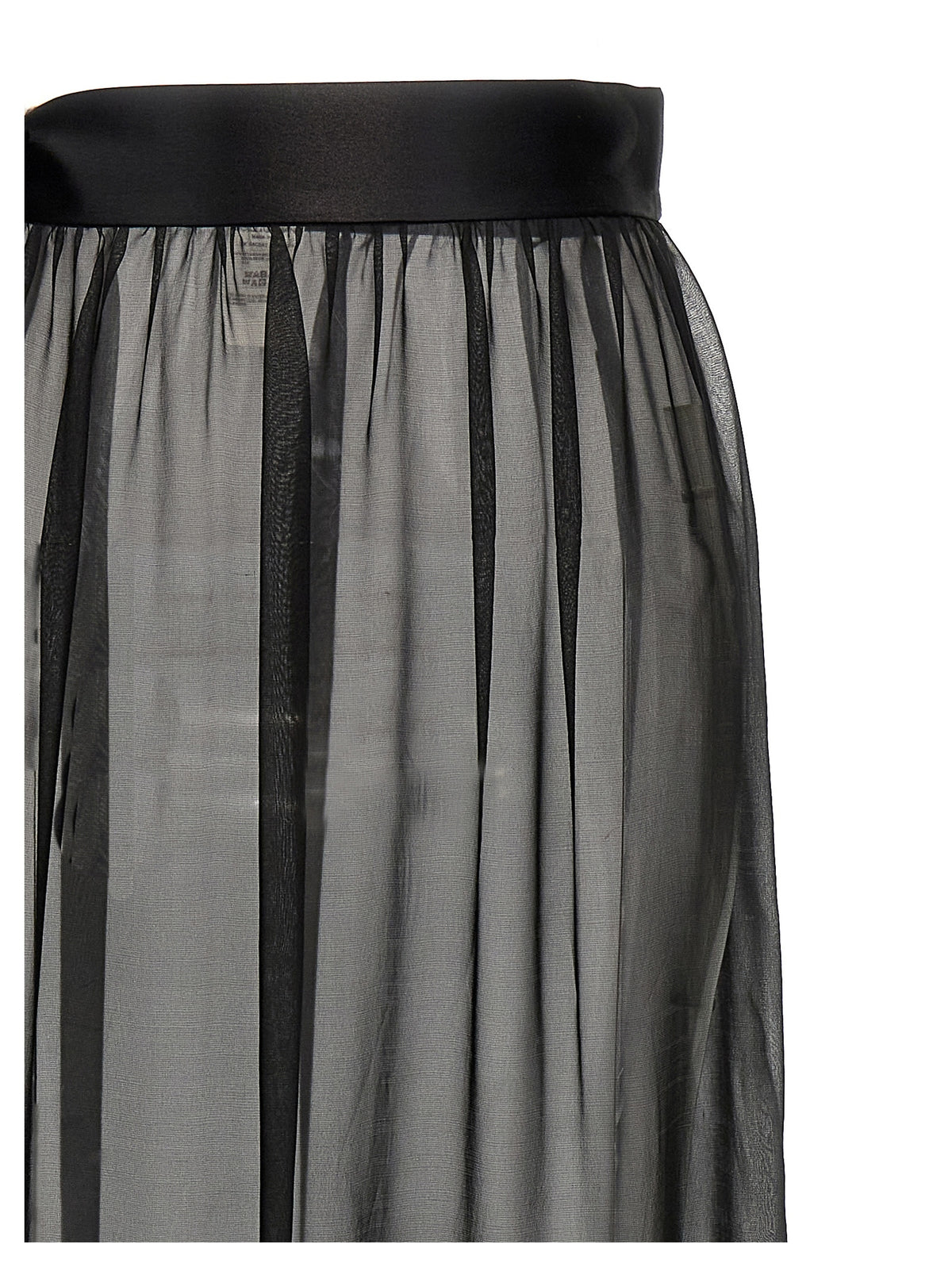 Dolce & Gabbana Black Silk Mini Skirt - Timeless Elegance