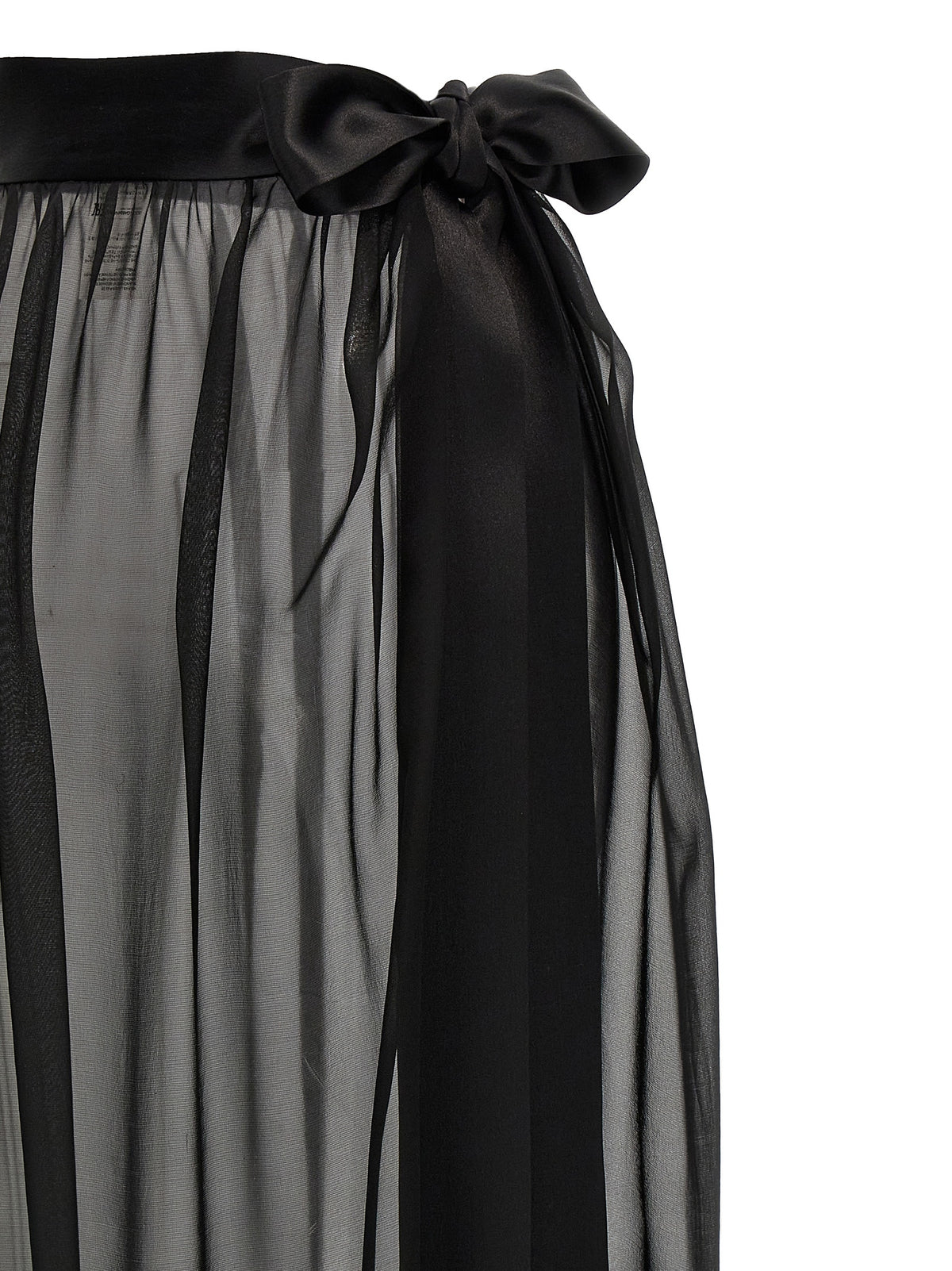 Dolce & Gabbana Black Silk Mini Skirt - Timeless Elegance