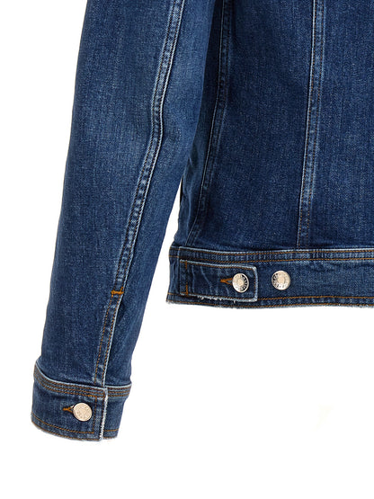 Dolce & Gabbana Blue Cotton Denim Jacket