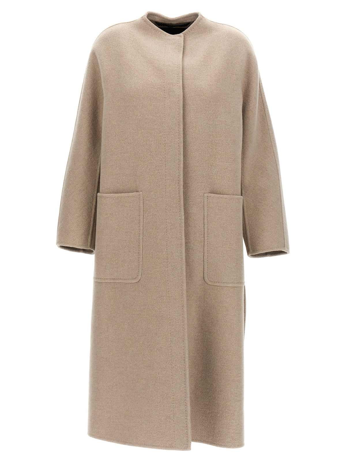Max Mara Gioiosa Beige Cashmere Coat