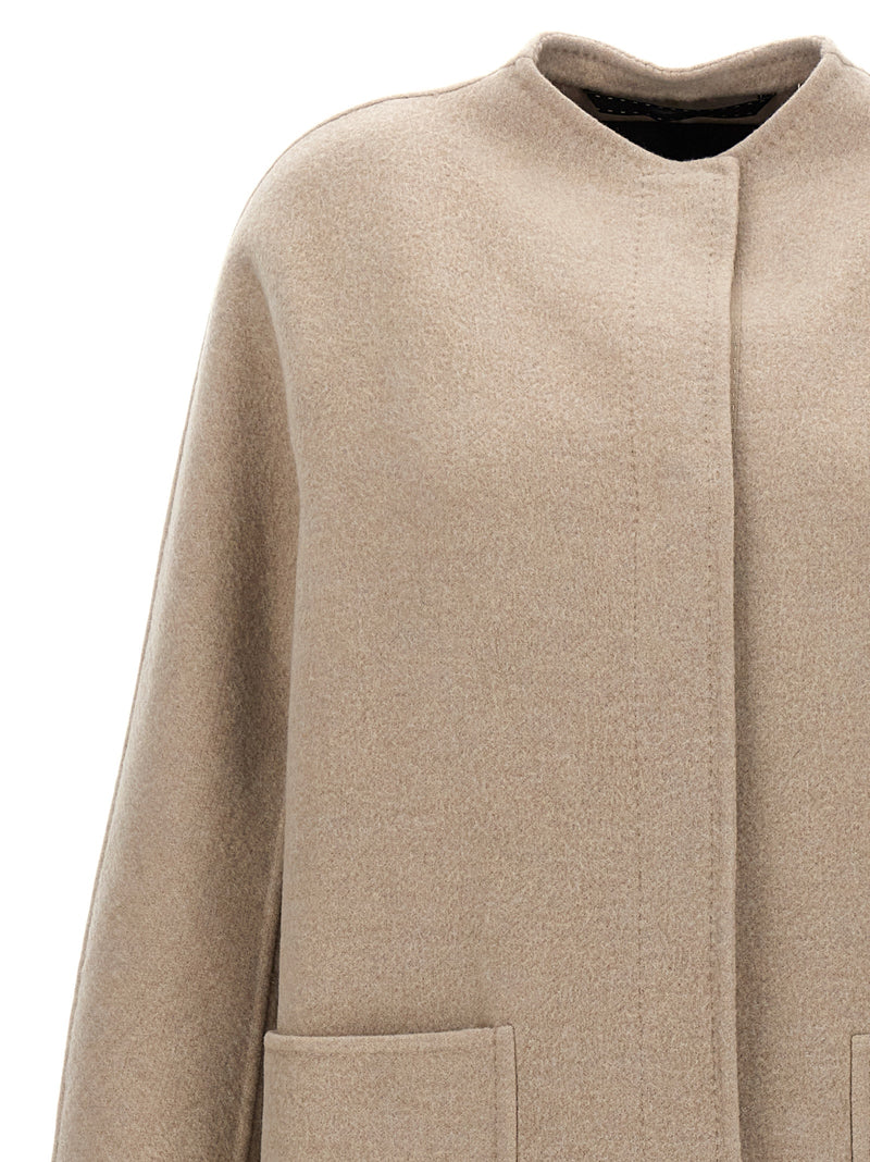 Max Mara Gioiosa Beige Cashmere Coat