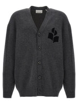 Isabel Marant Curtis Gray Cotton Cardigan for Men