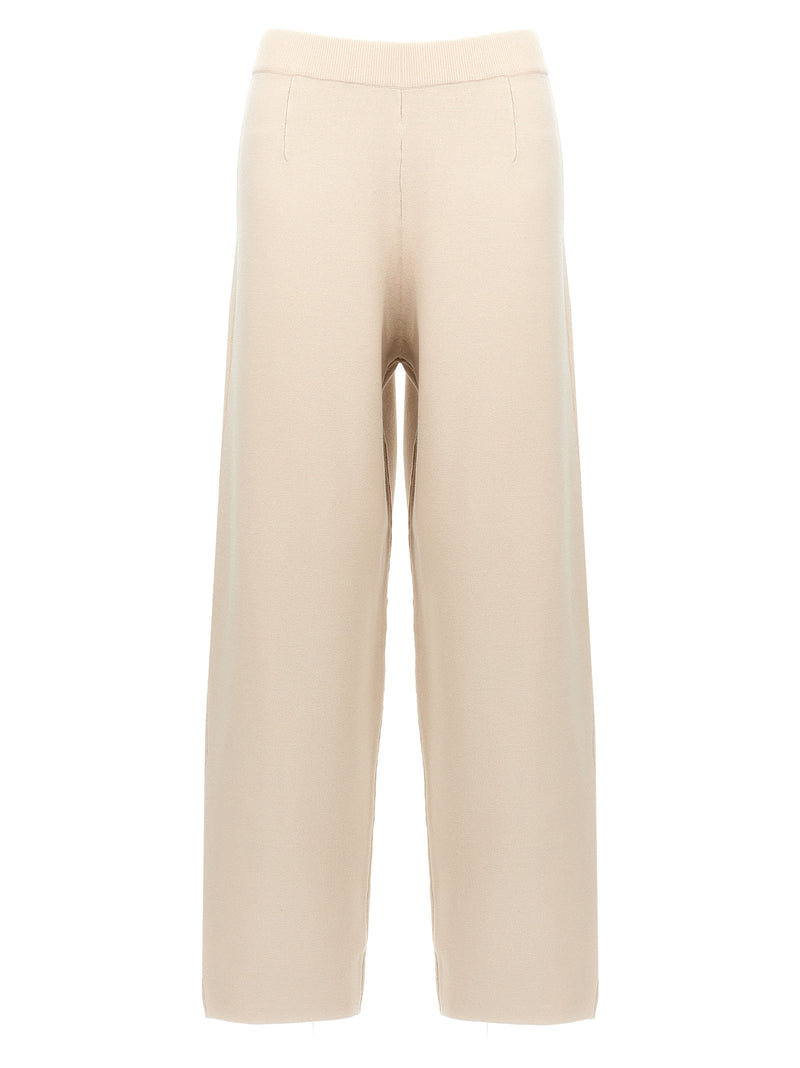 Max Mara Dula Beige Viscose Casual Pants