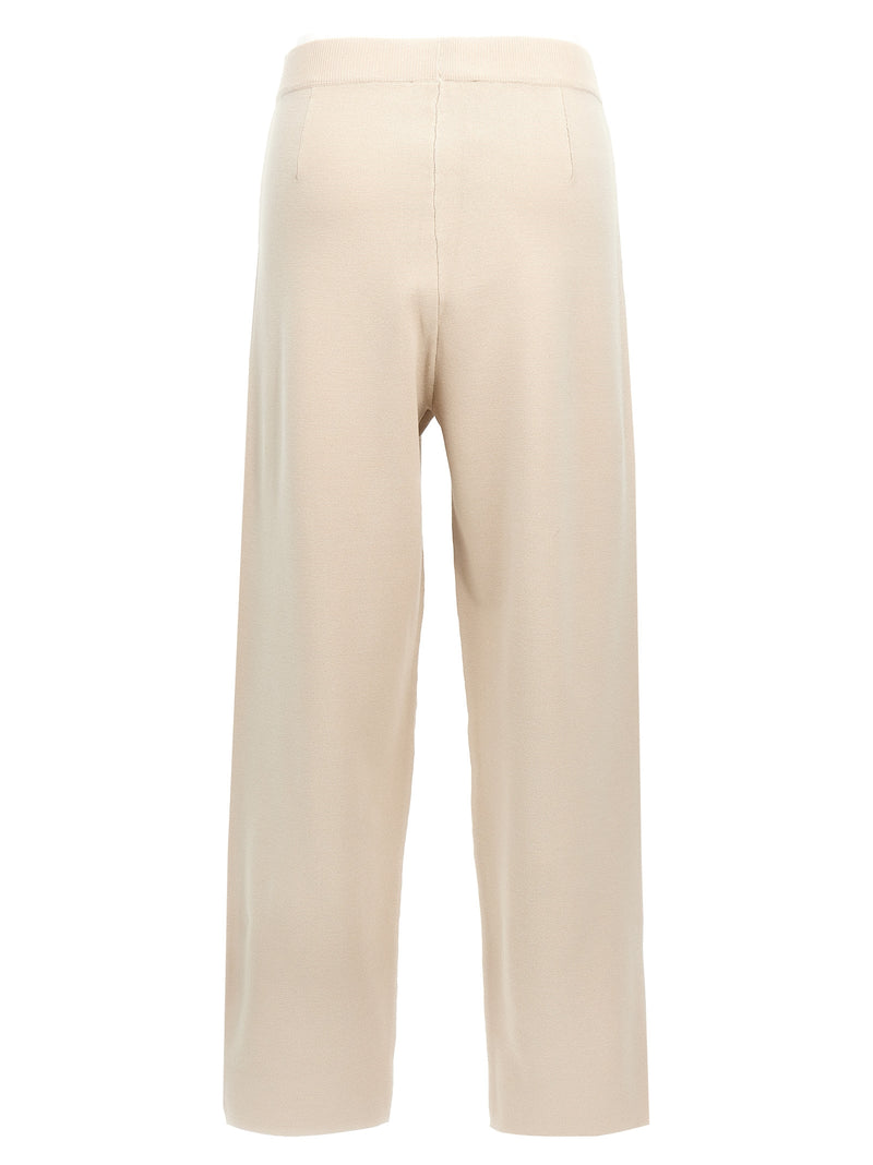 Max Mara Dula Beige Viscose Casual Pants