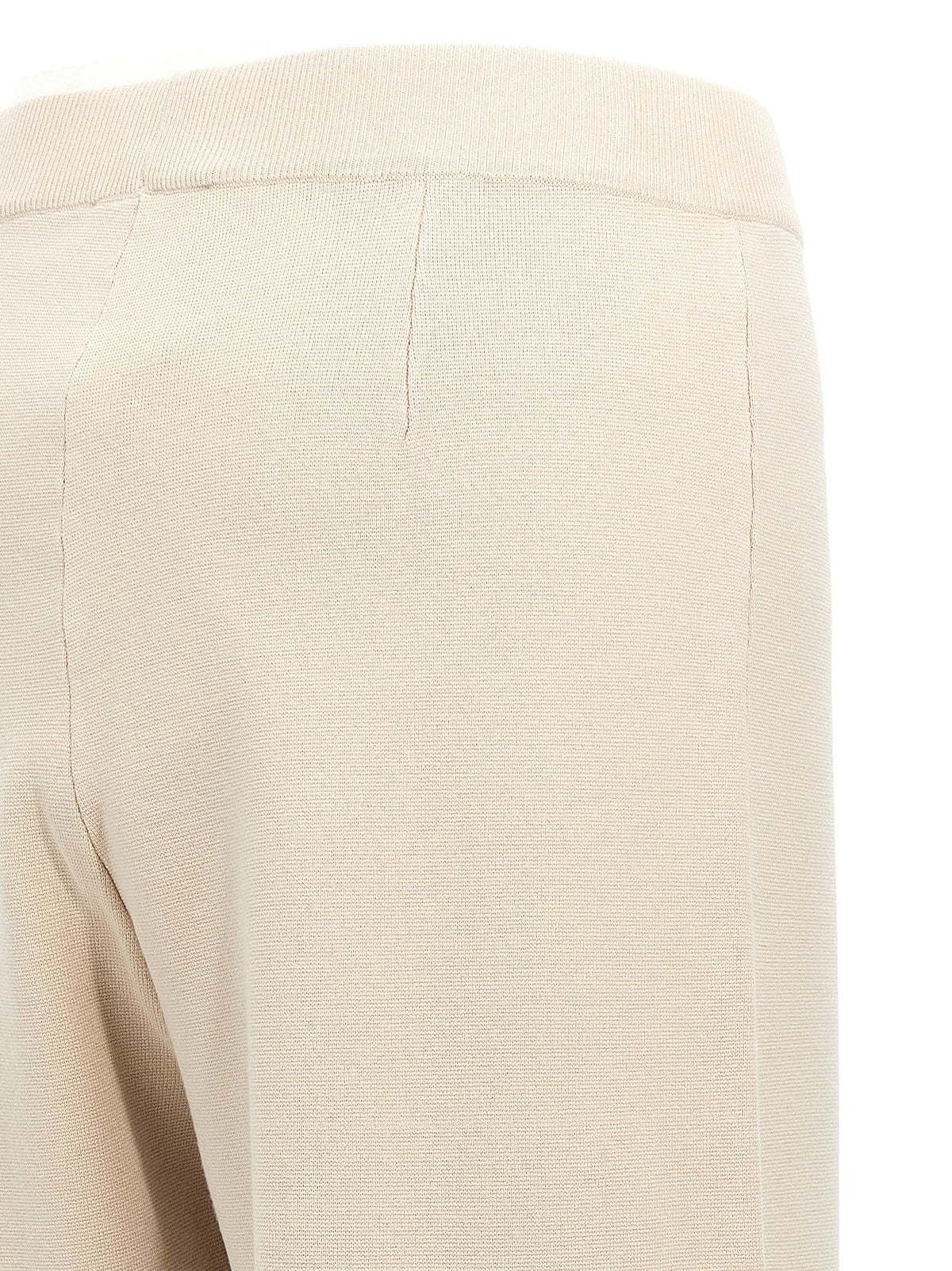 Max Mara Dula Beige Viscose Casual Pants