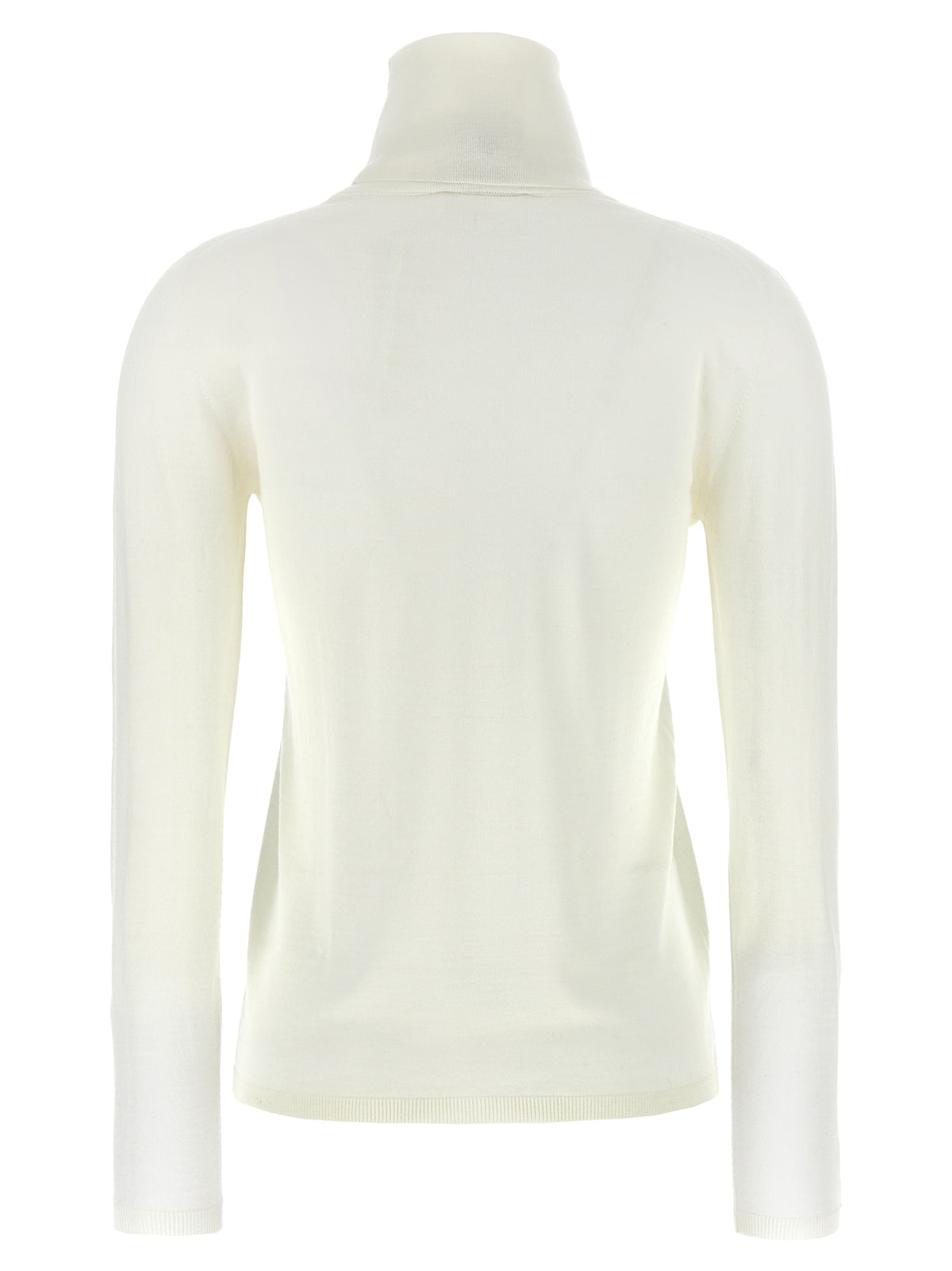 Max Mara Saluto White Virgin Wool Cardigan for Women