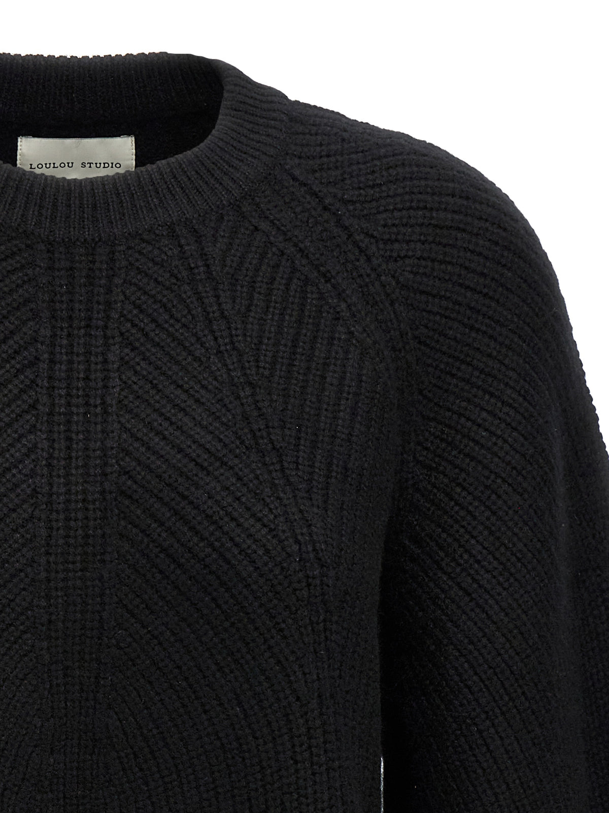 Loulou De Saison Kawa Black Cashmere Cardigan