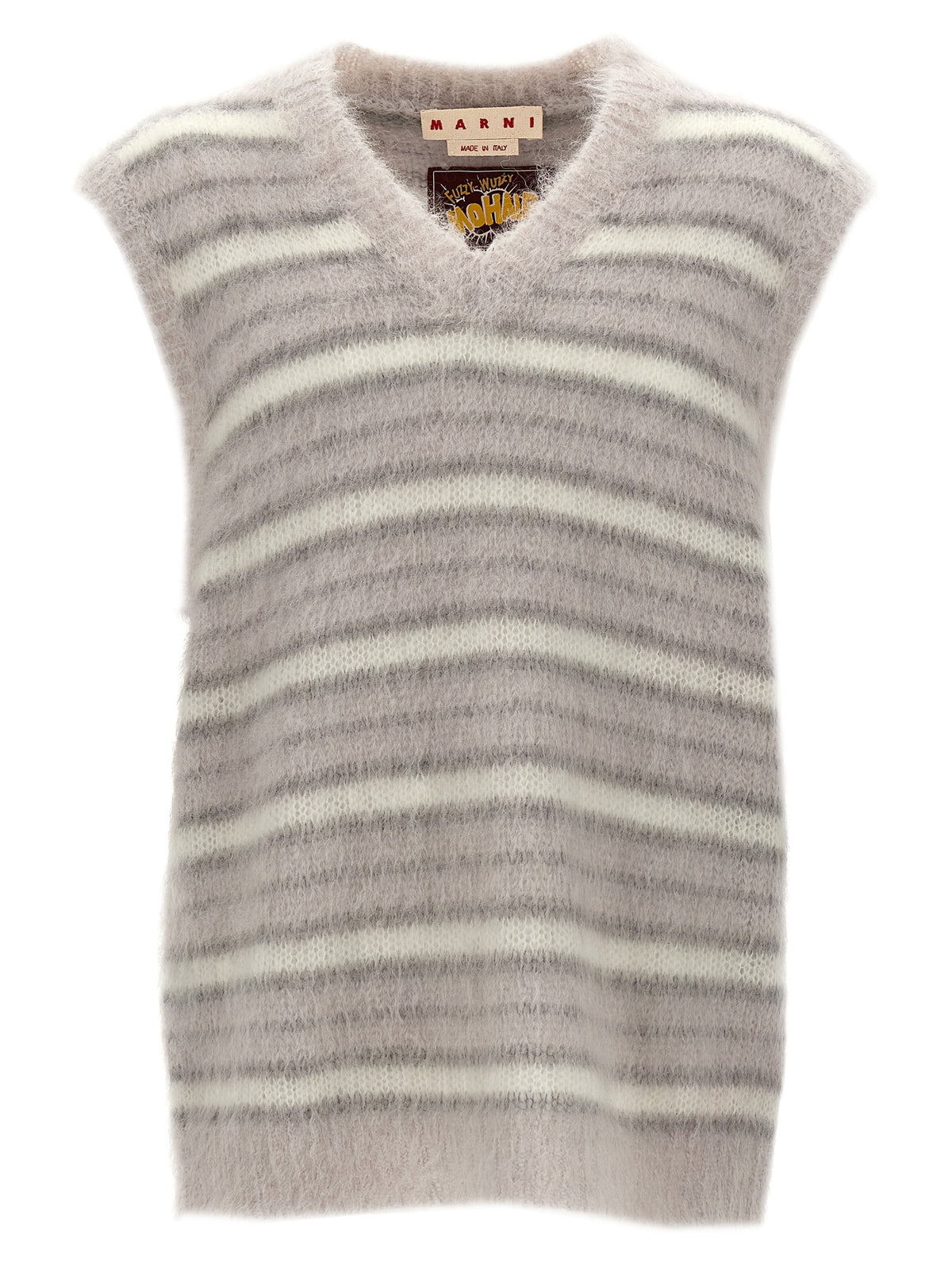 Marni Gray Mohair Sweatshirt - Fuzzy Wuzzy Collection