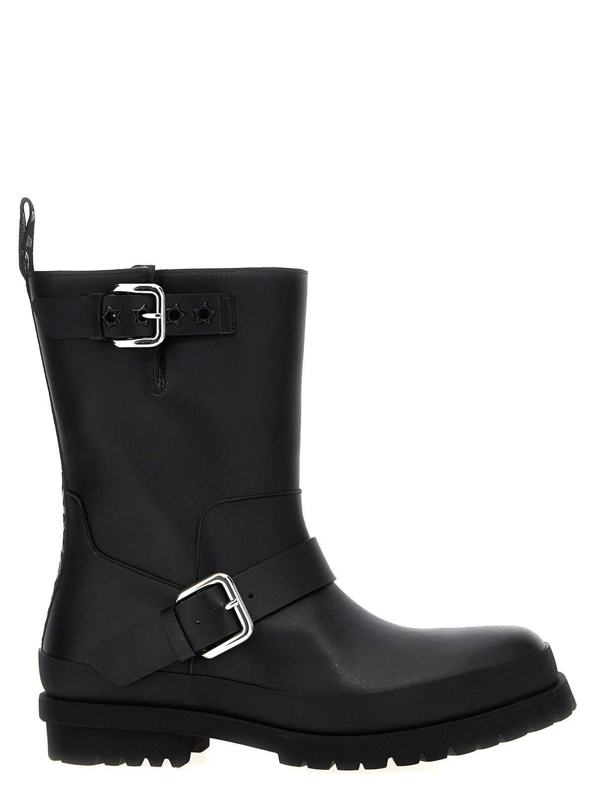 Stella McCartney Biker Black Polyester Ankle Boots