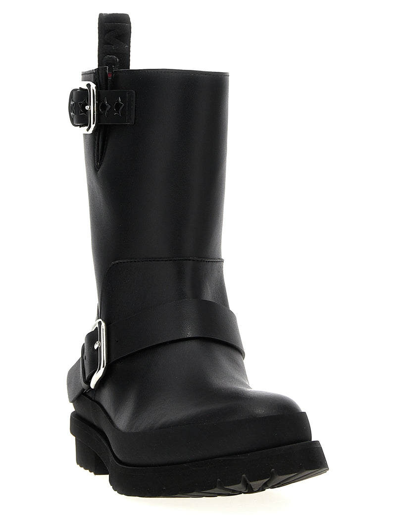 Stella McCartney Biker Black Polyester Ankle Boots