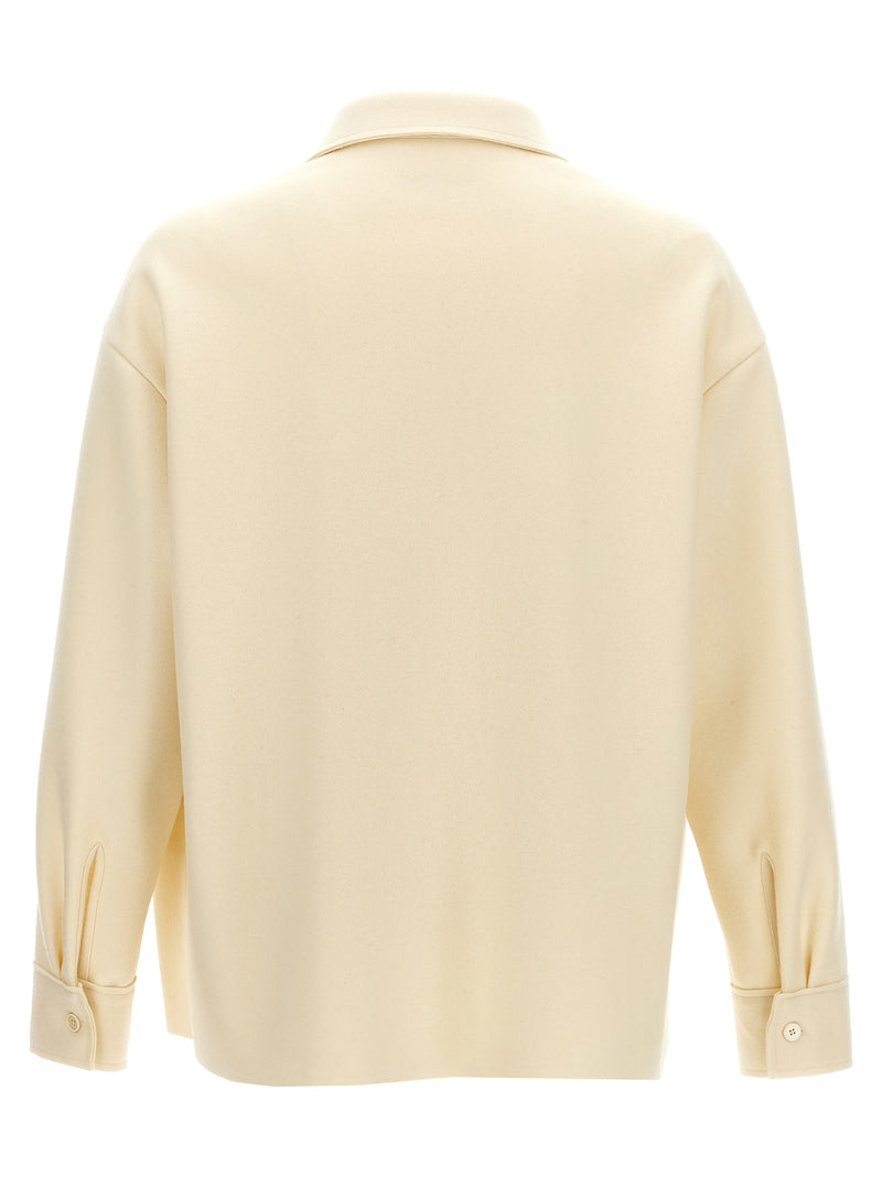 Jil Sander White Wool Blouse - Stylish and Versatile