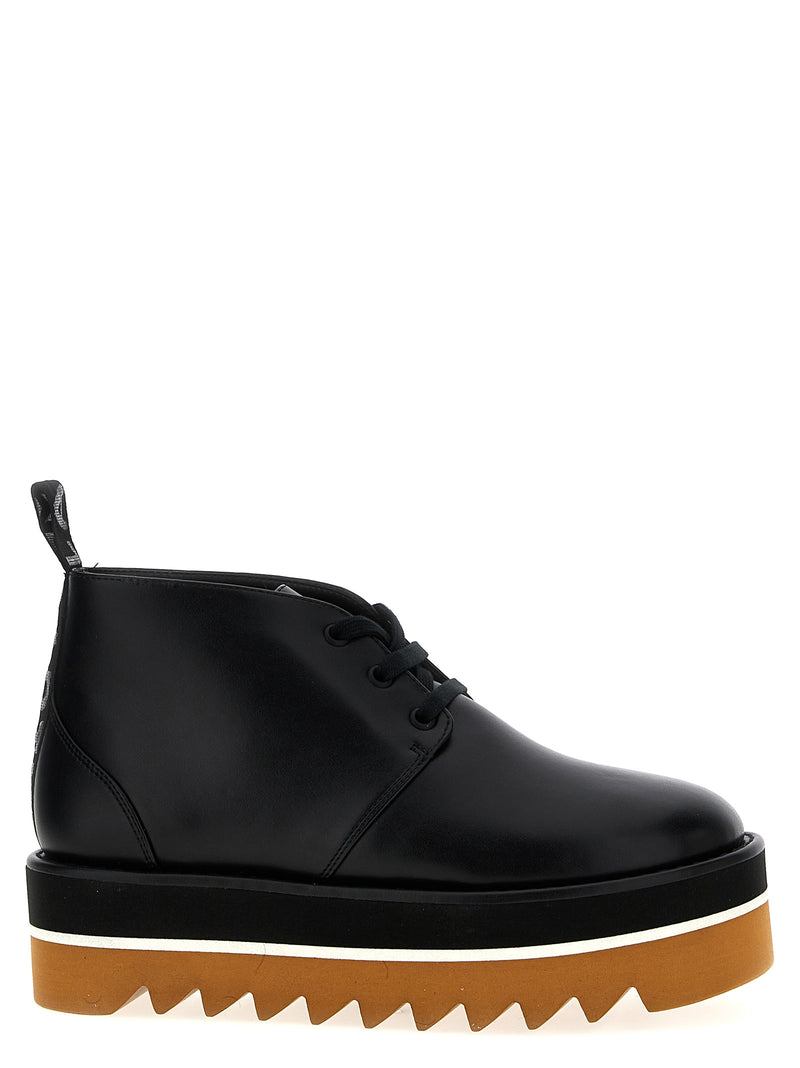 Stella McCartney Desert Sneak-Elyse Black Ankle Boots