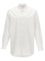 Comme Des Garçons White Cotton Blouse - Timeless Elegance